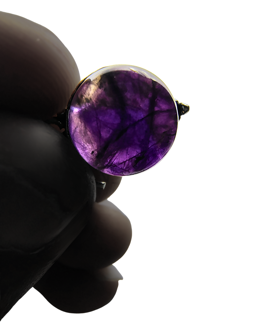 Amethyst Purple earrings | Calming & Stress relief | Emotional Healing | Physical Wellbeing