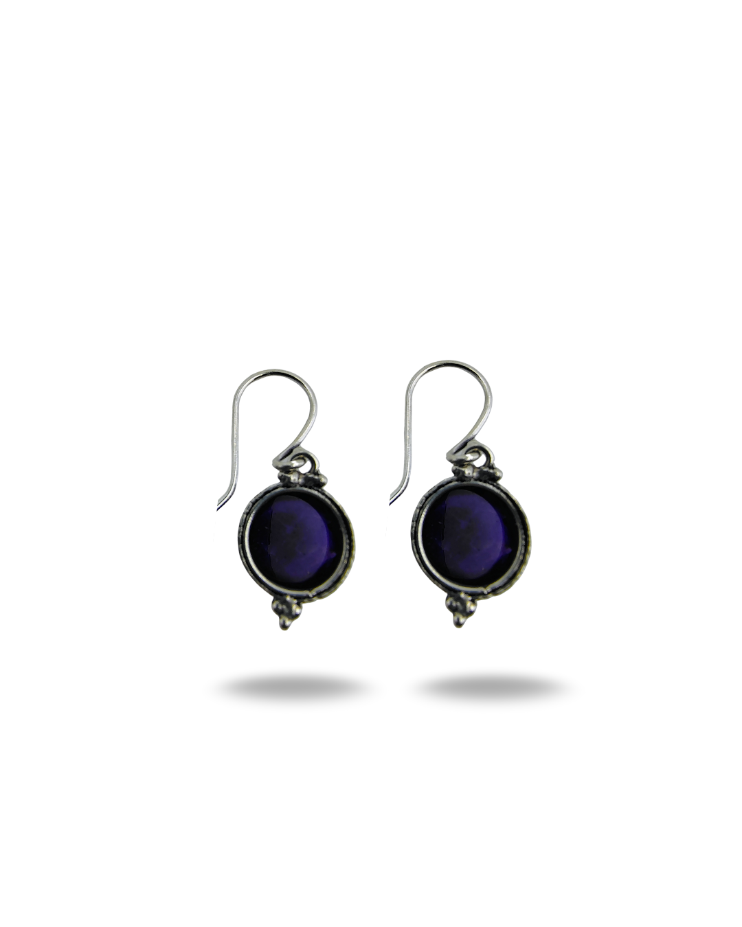 Amethyst Purple earrings | Calming & Stress relief | Emotional Healing | Physical Wellbeing