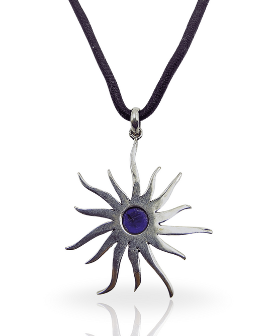 Amethyst Purple Pendant | Calming & Stress Relief | Emotional Healing | Physical Wellbeing