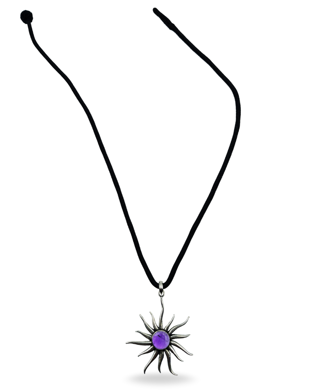 Amethyst Purple Pendant | Calming & Stress Relief | Emotional Healing | Physical Wellbeing
