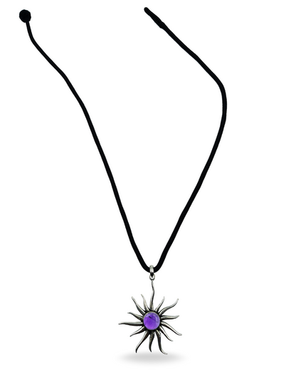 Amethyst Purple Pendant | Calming & Stress Relief | Emotional Healing | Physical Wellbeing