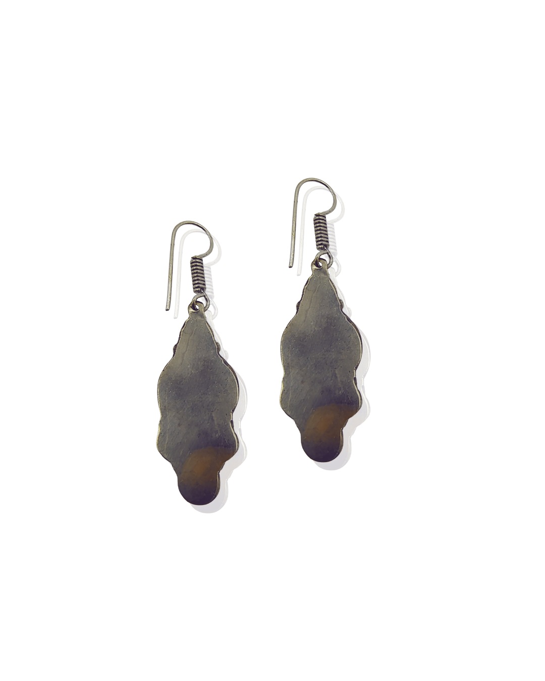 Coral Earrings | Blue and Red Color